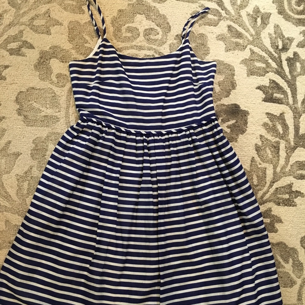 J. Crew Striped Sundress
